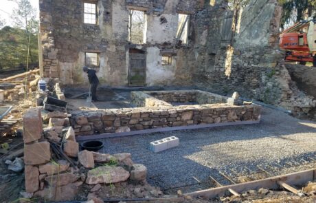 stone building construction